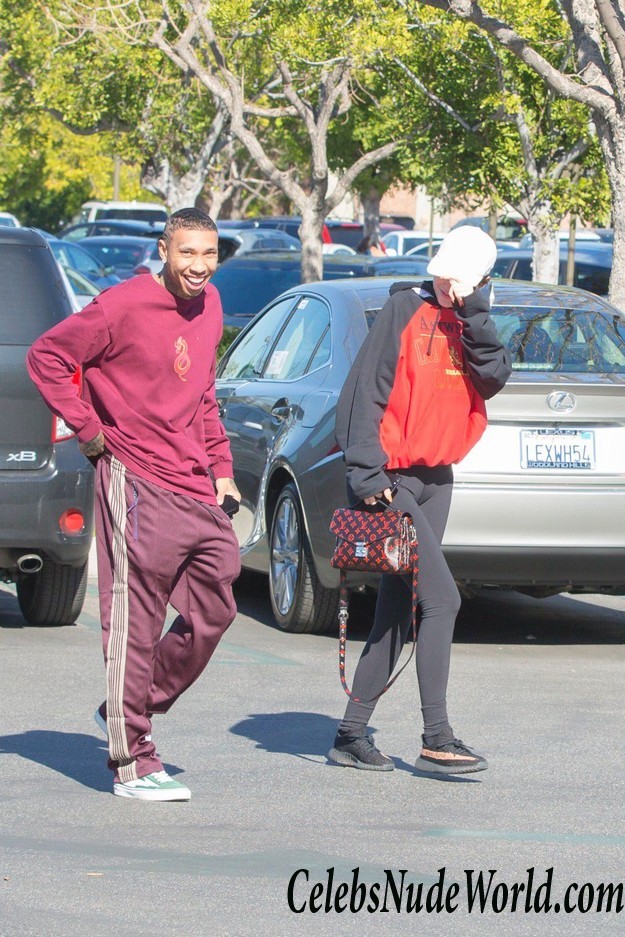 Kylie Jenner Huge Camel Toe While Out In Calabasas 28404