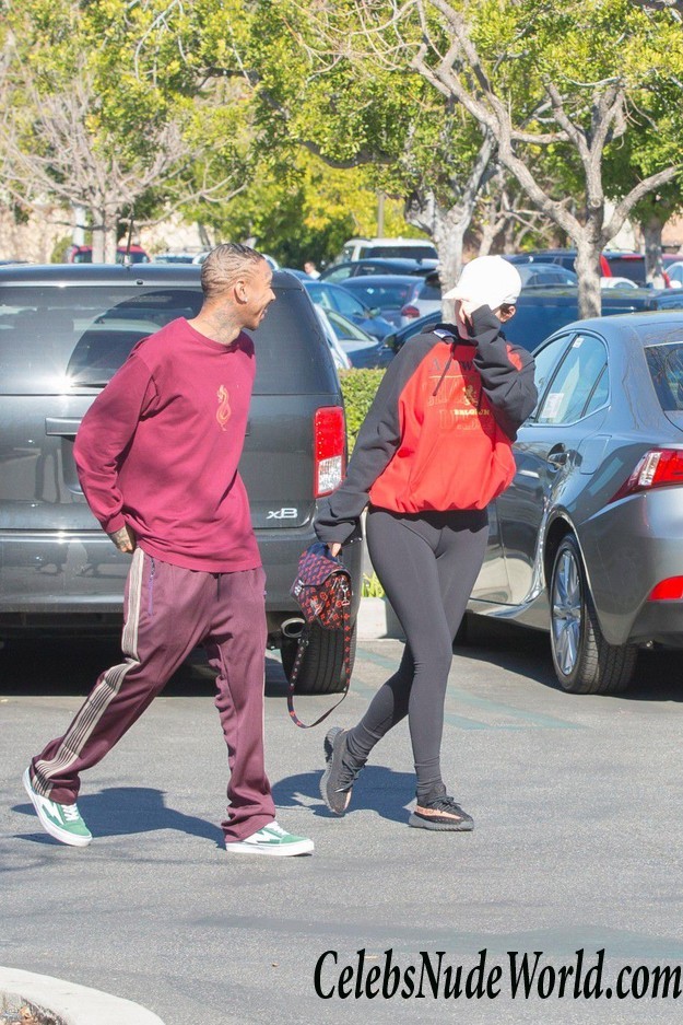 Kylie Jenner Huge Camel Toe While Out In Calabasas 28405