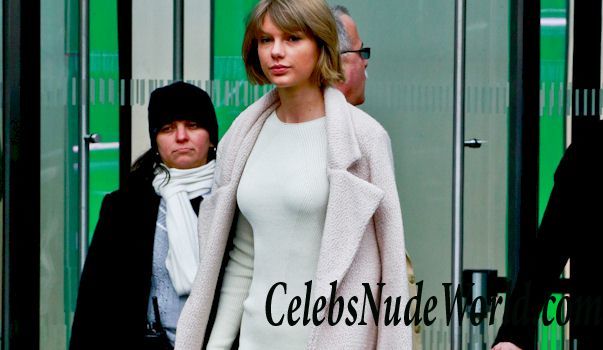 Taylor Swift Camel Toe In Tight White Pants 29032