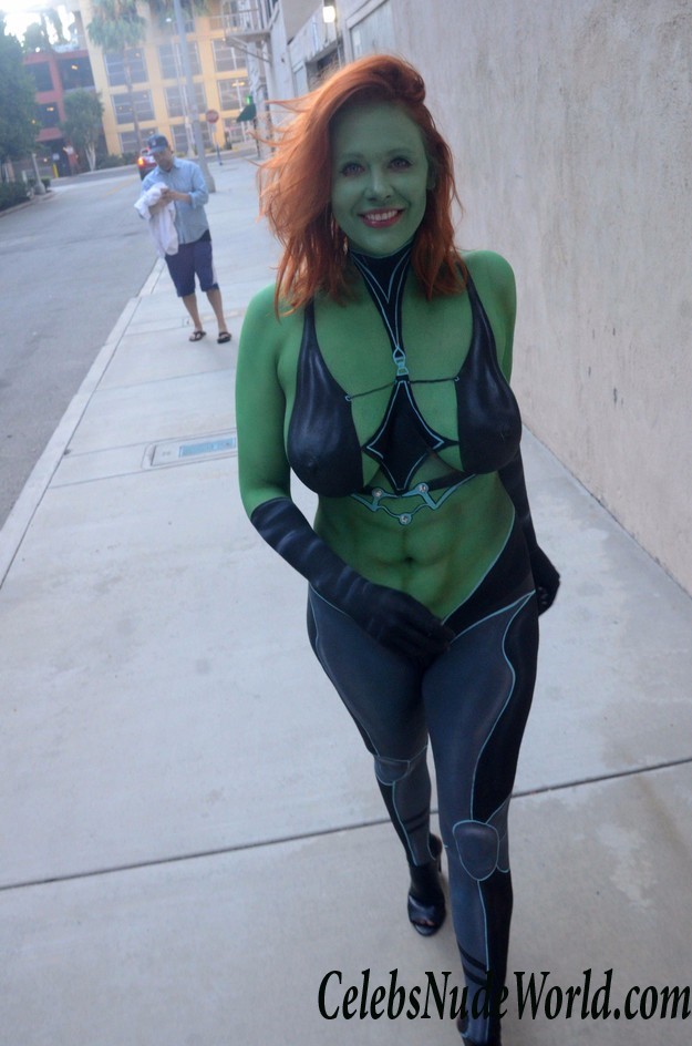 Maitland Ward Naked In Body Paint (Pussy Lips Included!) 31361