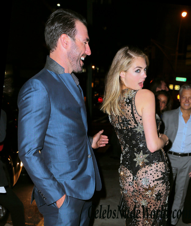 Kate Upton Possible Pussy Lip And Ass In Thong In New York 33199