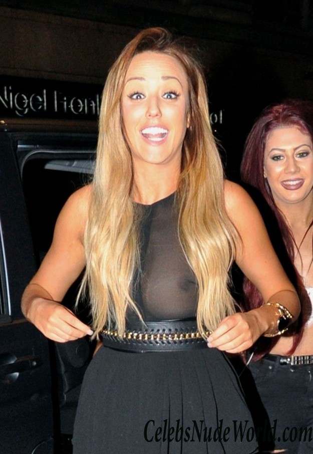 Charlotte Crosby and Holly Hagan See Through And Some Upskirt 33257