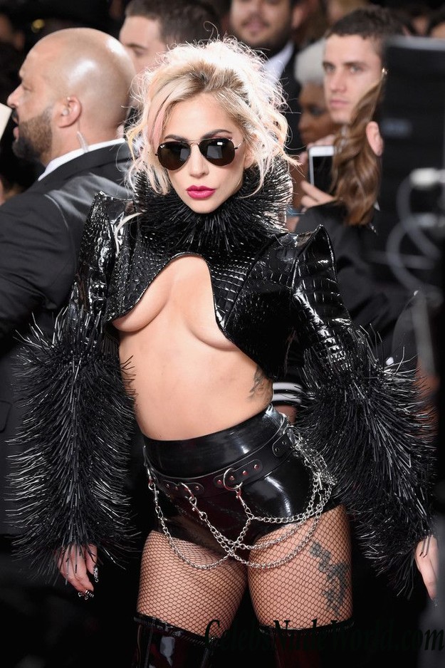 Lady Gaga Underboob Photos  33704