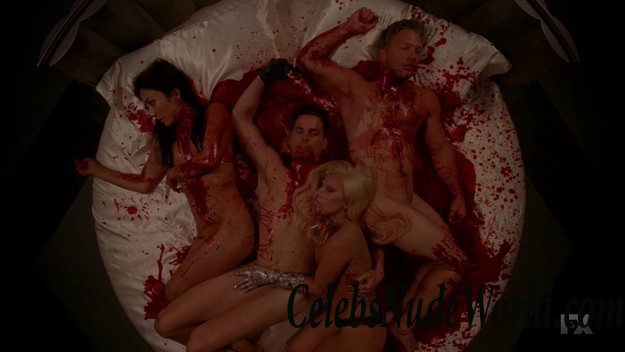 Lady Gaga topless screenshots  33899