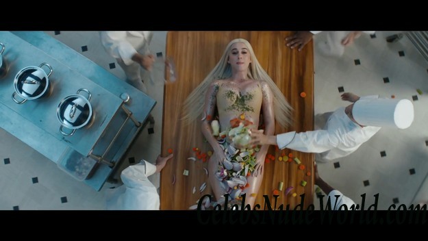 Katy Perry Is Basically Naked On Camera  34150