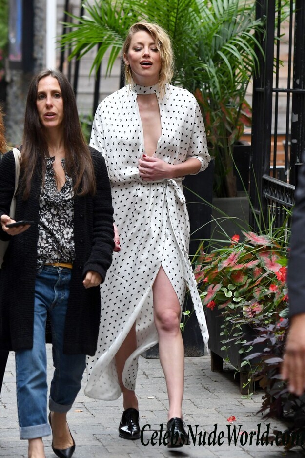 Amber Heard Braless 34871