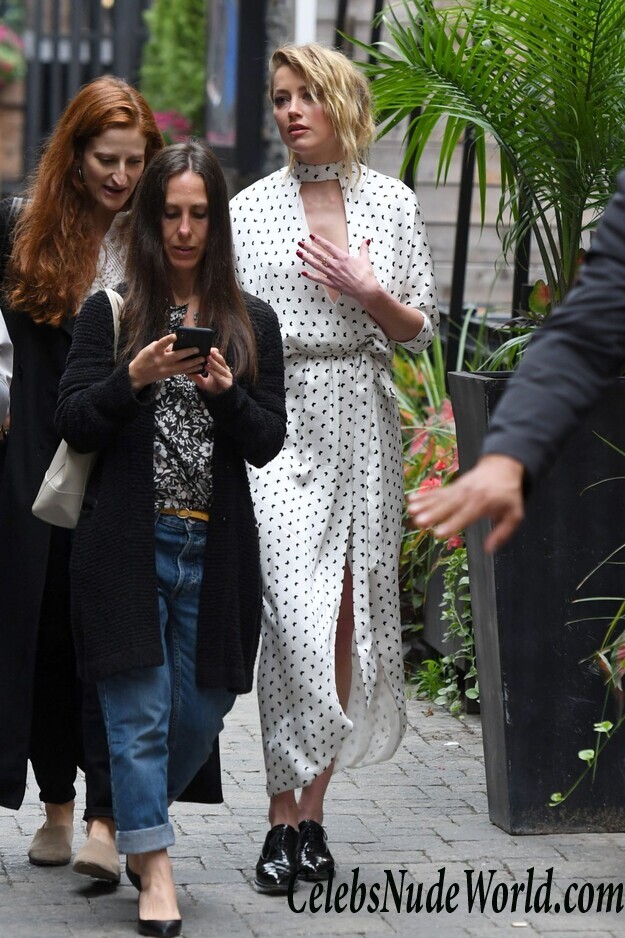 Amber Heard Braless 34873