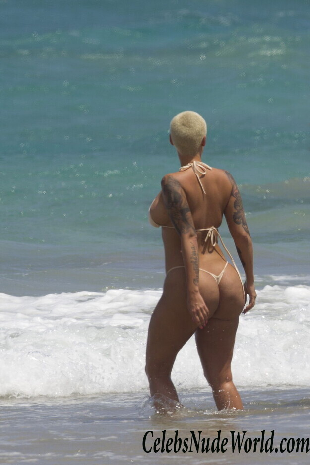 Look at topless Amber Rose 37177