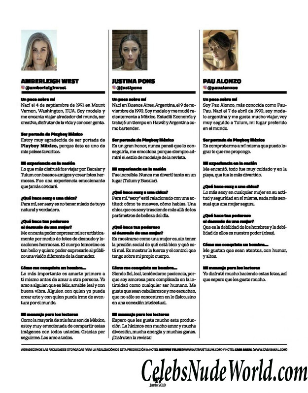 Amberleigh West, Justina Pons, Pau Alonzo Naked 37386