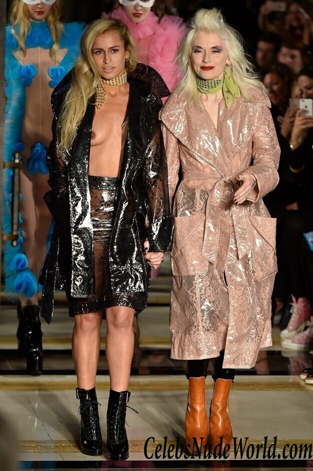 Alice Dellal Topless 46386