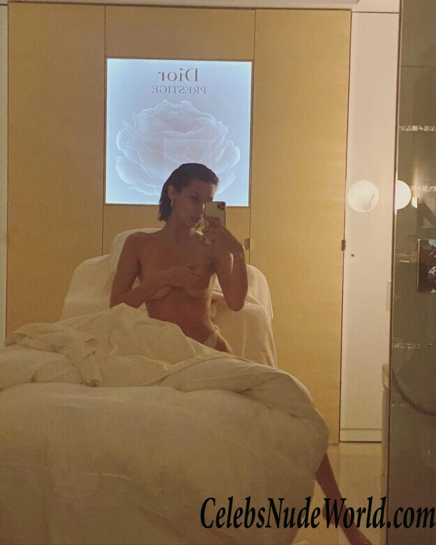Bella Hadid Topless 48240
