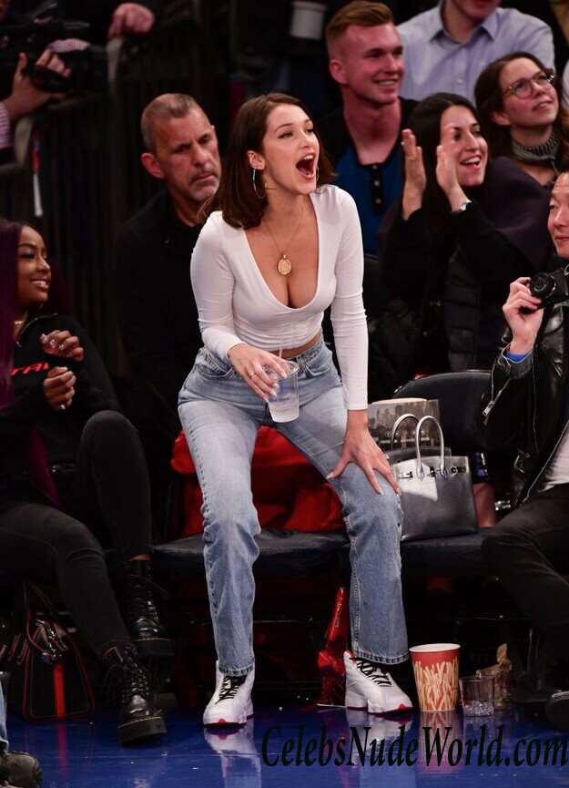 Bella Hadid Cleavage 52322