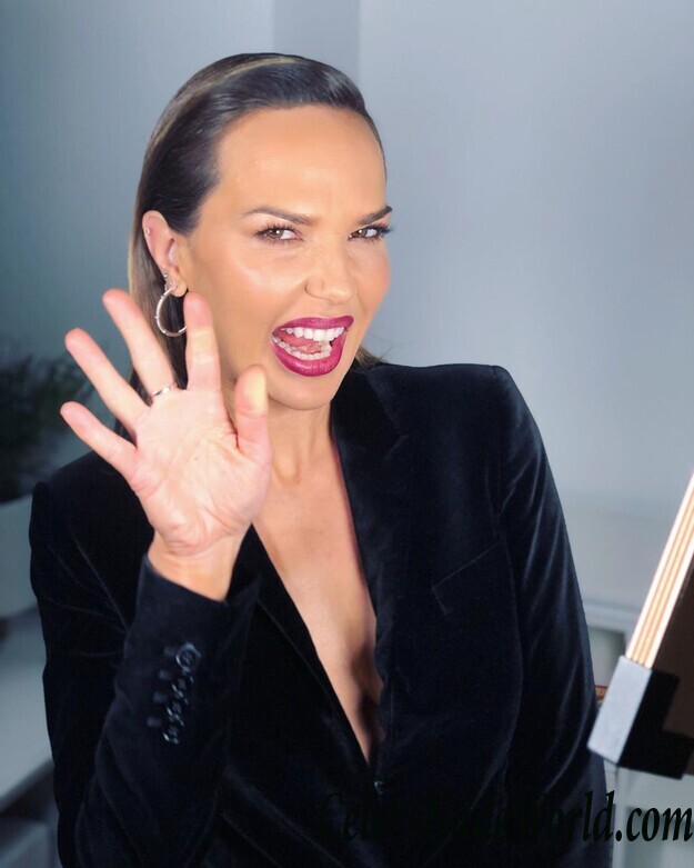 Arielle Kebbel Braless 55042