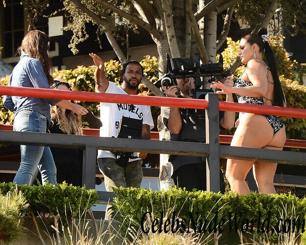 Ashley Graham Sexy Backstage Photos 55215