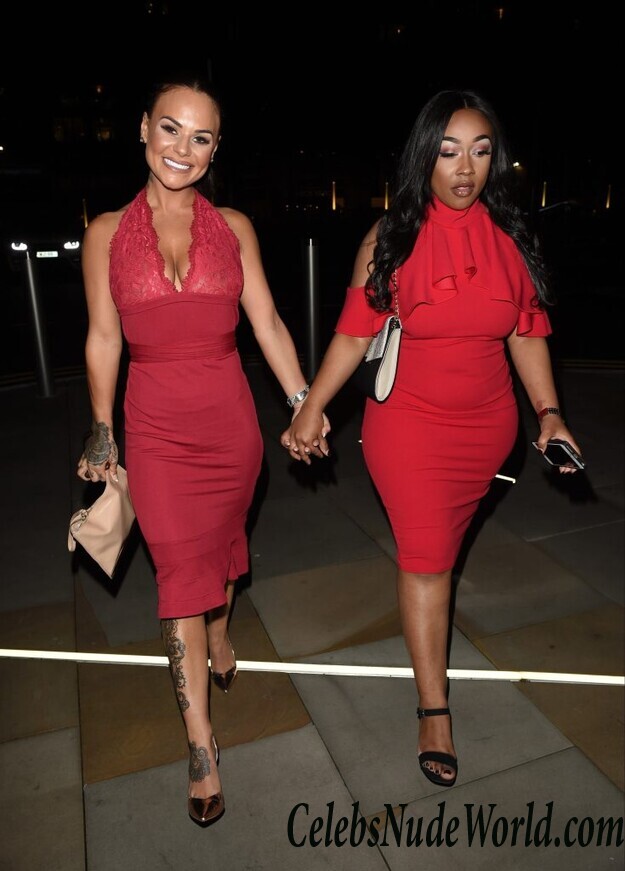Chantelle Connelly Looks Really Great In Red 62630