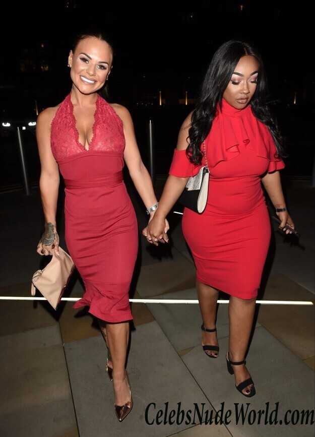 Chantelle Connelly Looks Really Great In Red 62631