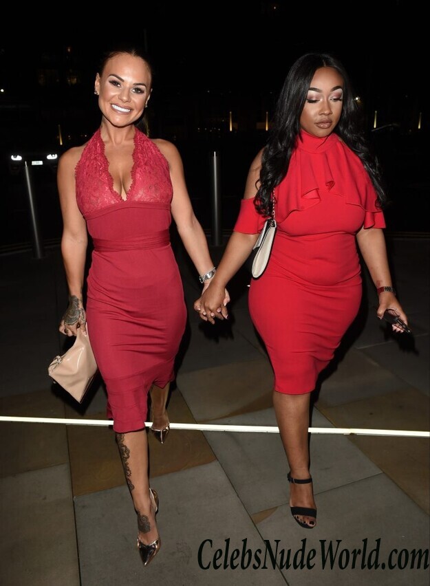 Chantelle Connelly Looks Really Great In Red 62634