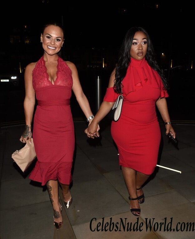 Chantelle Connelly Looks Really Great In Red 62642