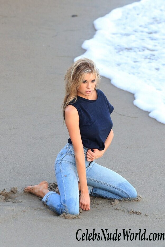 Charlotte McKinney sexy photoshoot at beach 62741