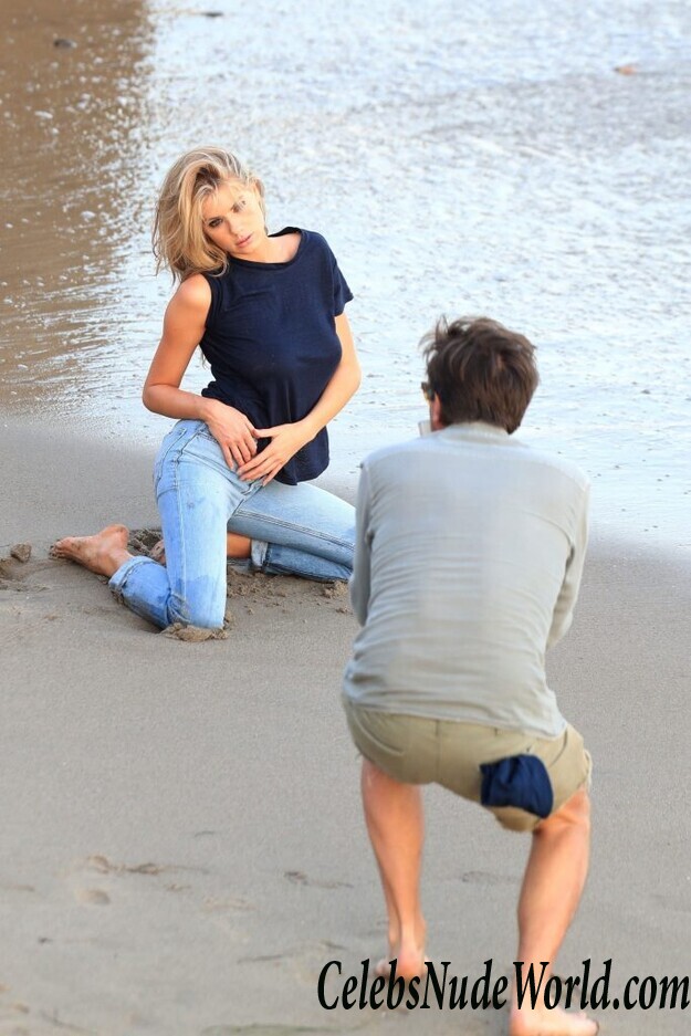 Charlotte McKinney sexy photoshoot at beach 62748