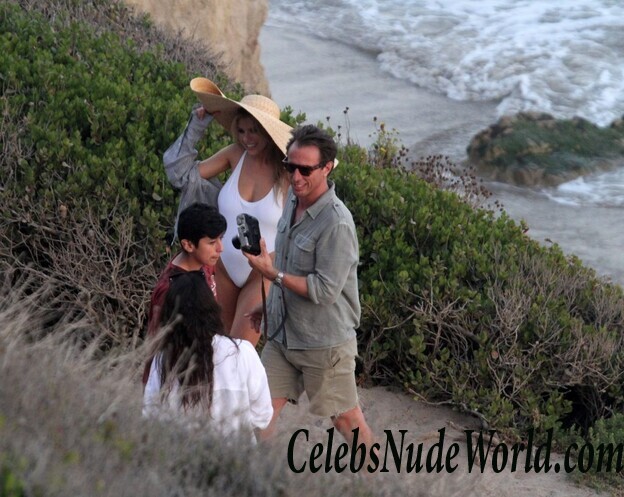 Charlotte McKinney sexy photoshoot at beach 62781