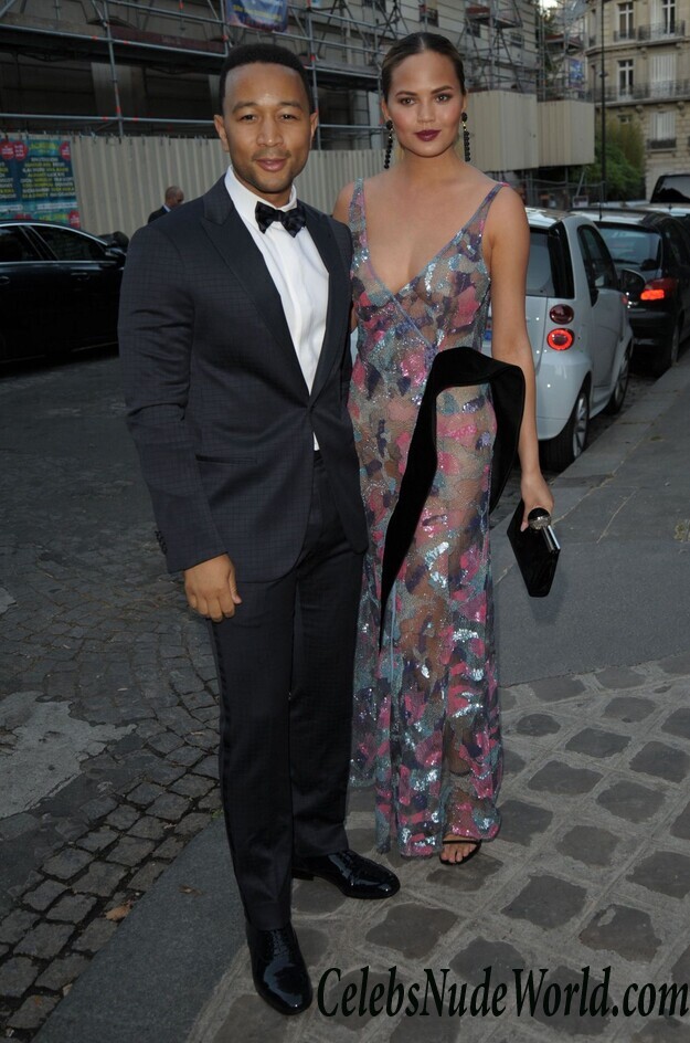 See through pics of Chrissy Teigen 67545