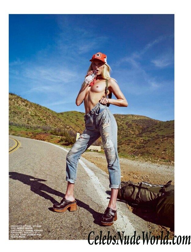 Topless photoset of Elsa Hosk 75989