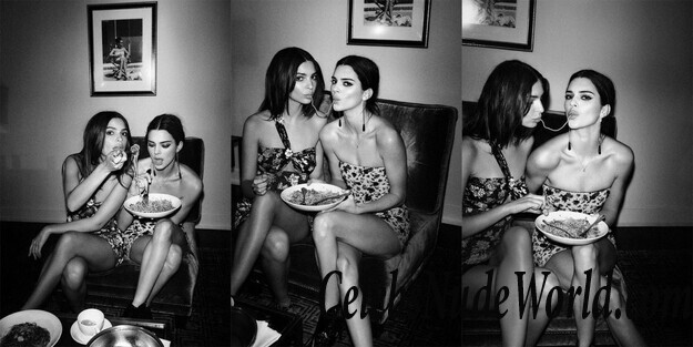 Kendall Jenner & Emily Ratajkowski Sexy 80193