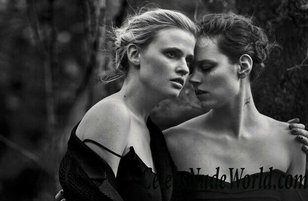 Sexy Photos of Lara Stone and Freja Beha Erichsen 87445