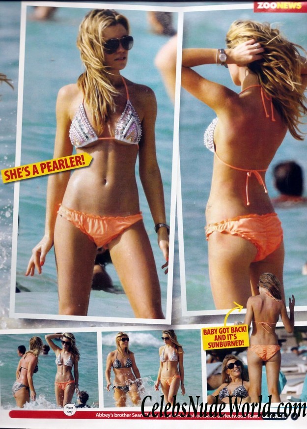 Abbey Clancy Topless  8857