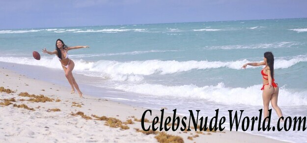 Gemma Lee Farrell & Paula Suarez Bikini 96110