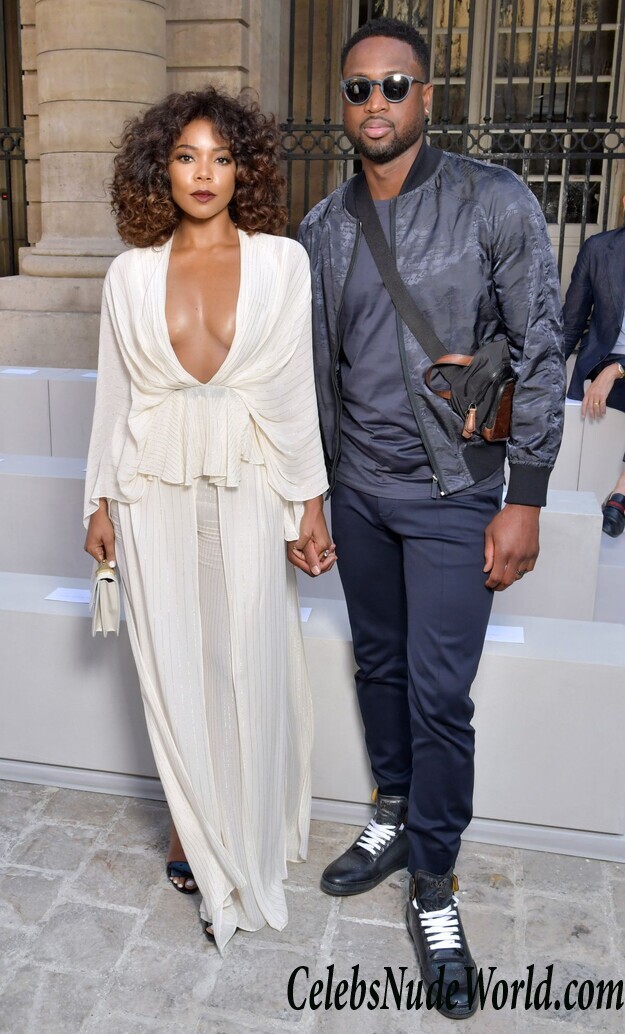 Gabrielle Union Braless 96496