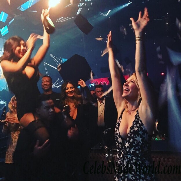 Cleavage Photos of January Jones 97231