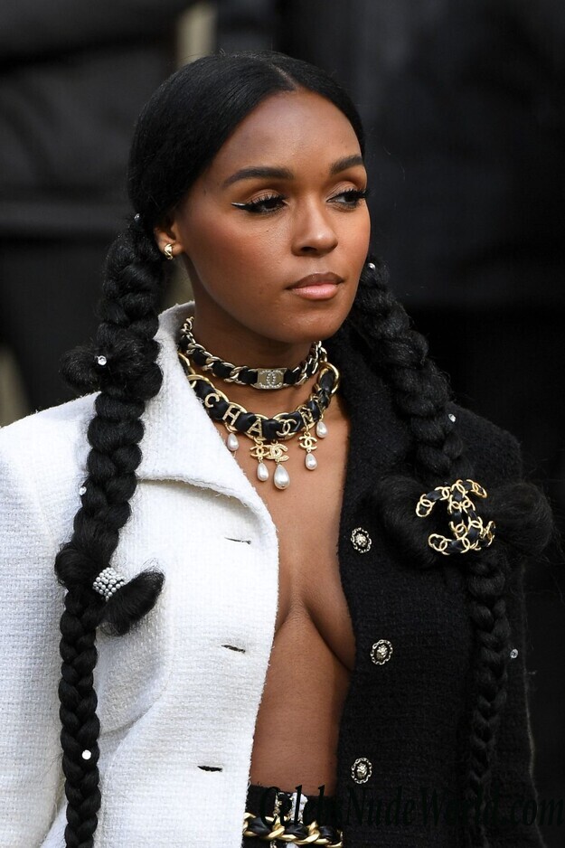 Janelle Monae Braless 98932