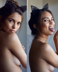 Topless Photo of Kyra Santoro