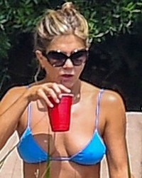 Jennifer Aniston Wearing A Bikini In Portofino