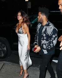 Selena Gomez Showing Some Sideboob At Night