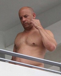 Vin Diesel Naked