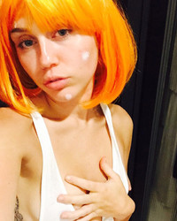 Miley Cyrus Nipple Slip On Her Instagram