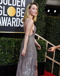 Saoirse Ronan Sideboob At The 77th Annual Golden Globe Awards