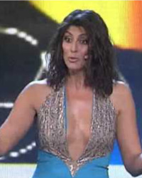 Elisa Isoardi during the summer