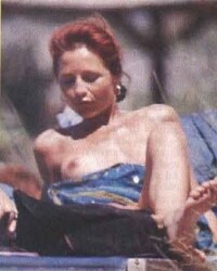 Lilli Gruber during the summer