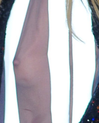 Candice Swanepoel Slips a Nipple at Sao Paulo Fashion Show