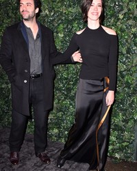 Rebecca Hall See Through Dress At Harvey Weinstein Pre BAFTA’s Dinner