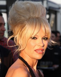 Pamela Anderson See Through to Thong