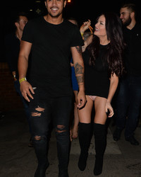 Jess Impiazzi Upskirt Night Out In Guildford, Surrey