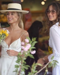 Kimberley Garner Upskirt While Out Shopping In Beverly Hills