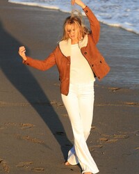 Charlotte McKinney sexy photoshoot at beach