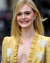 Elle Fanning Nip Slip