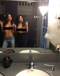 Topless Photo of Emily Ratajkowski & Kim Kardashian